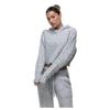 Good For Nothing Womens/Ladies Fluffy Bouclé Oversized Crop Hoodie