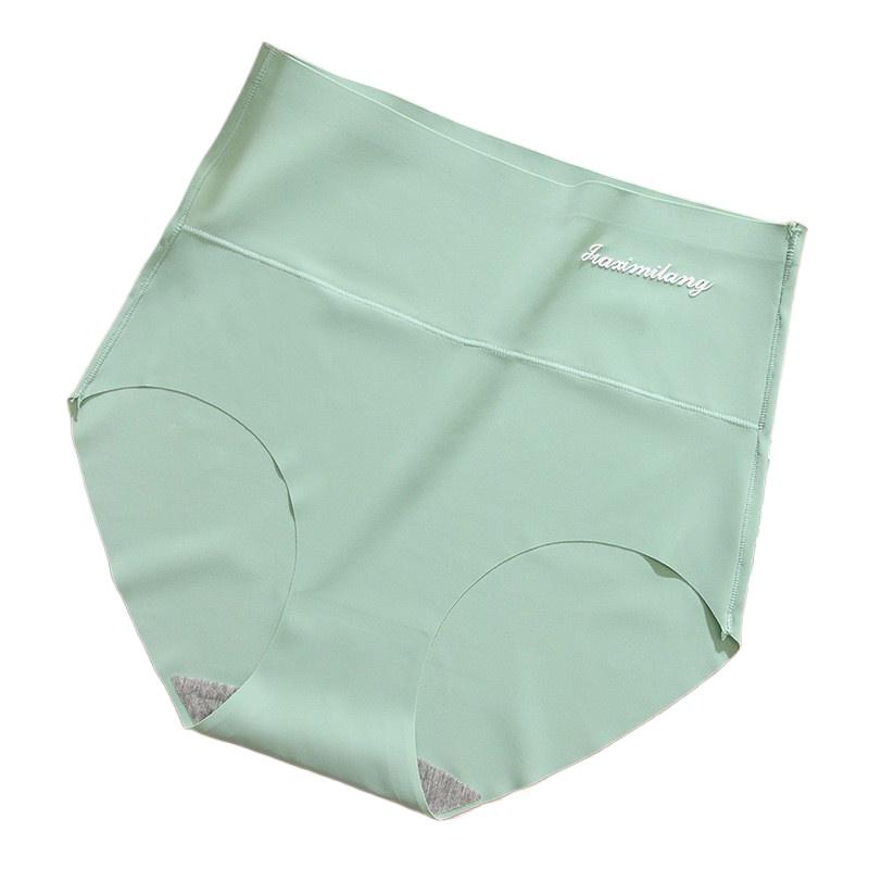 1 pezzo Shapewear Mutandine da donna Controllo della pancia Intimo Senza cuciture Seta del ghiaccio Vita alta Dimagrante sexy