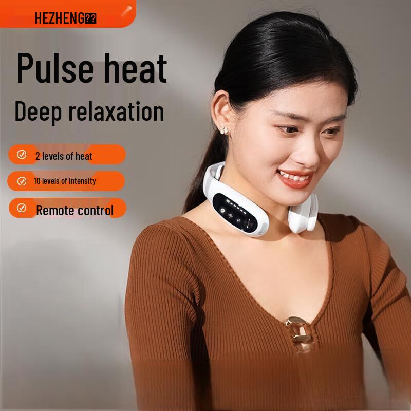 HEZHENG Wireless Pulse Neck Massager