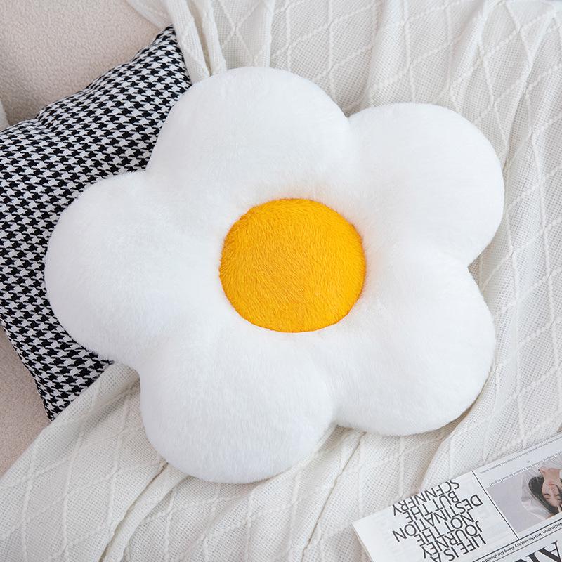 Adorable Sunflower Pillow Cushion: Sofa, Car Backrest, Bay Window, Nap Pillow, Floor Mat