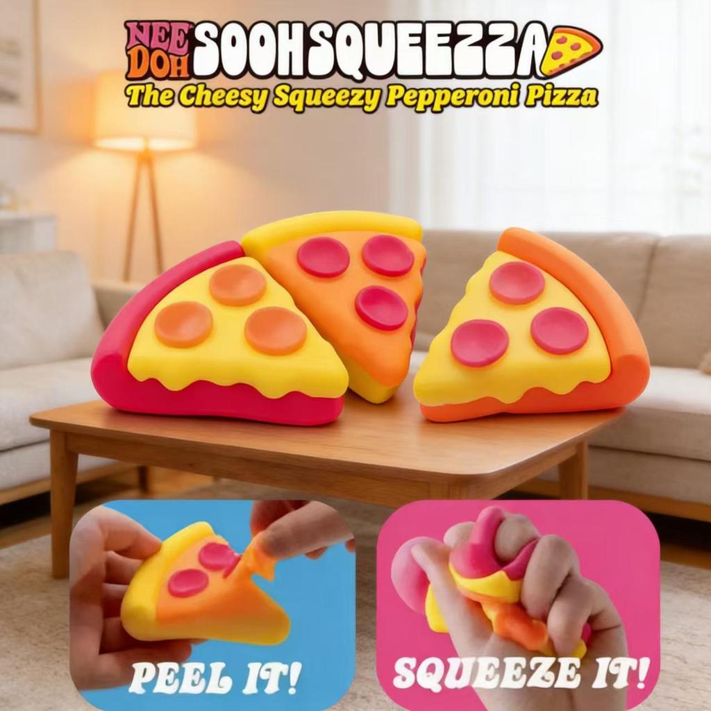 Needoh Squeeze Toy: Maltose Jellyfish with Wiggle Tentacles and Slow-Rebound Ice Cube
