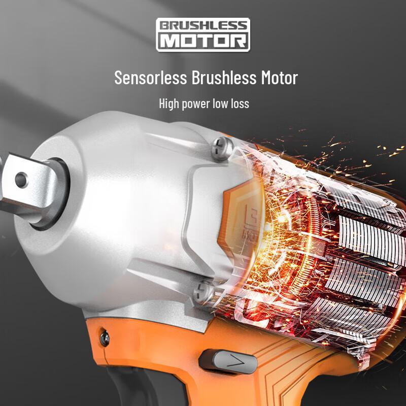 

Dayi 310Nm Brushless Cordless Impact Wrench CN plug (adapter included)