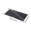 Portable 10W Solar Charger Flexible Solar Panel Power Charging Panel USB Interface for Mobile Phone Battery Recharge