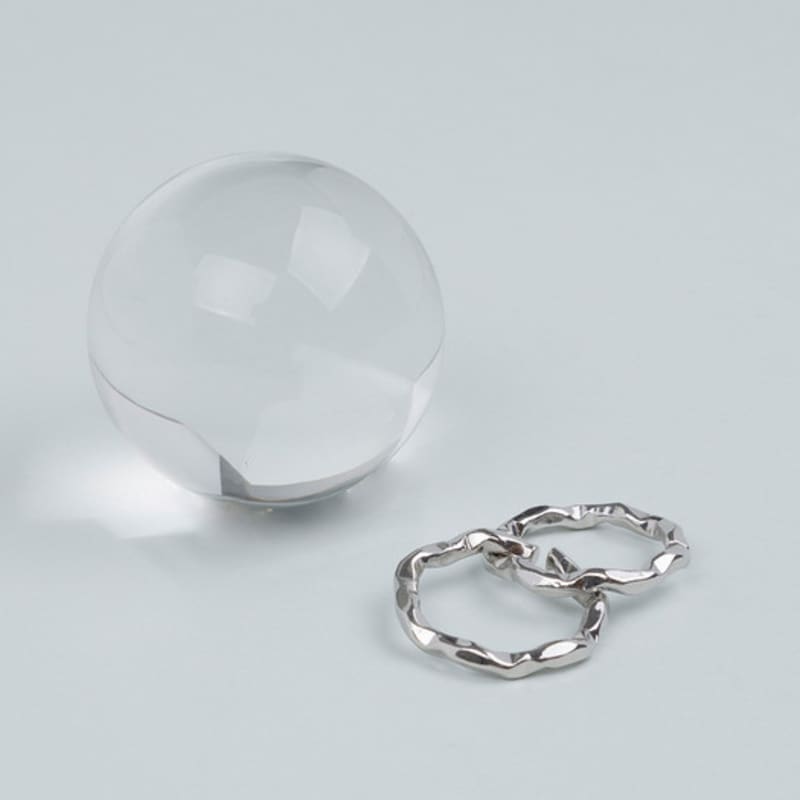 AUGUST ALICE Bague Vague Double Argent Vanve