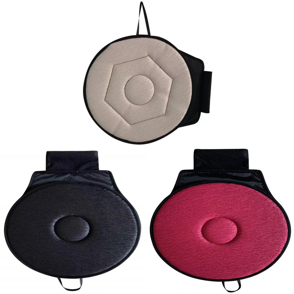 Automotive Rotating Seat Cushion For Pregnant Women And Elderly With Multifunction Mobility Support