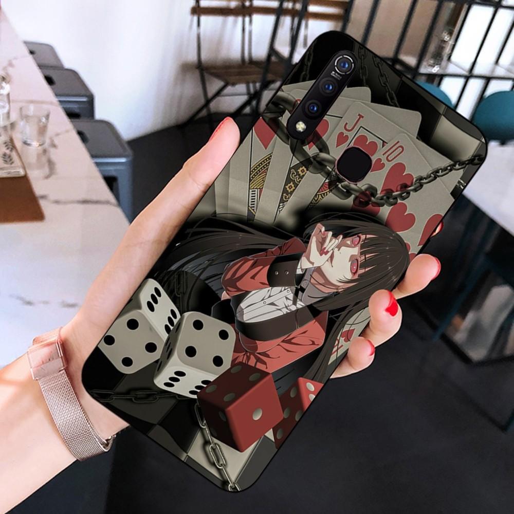 Japanese Anime Kakegurui Jabami Yumeko Phone Case For Huawei Y9 6 7 5 Prime Enjoy 7s 7 8 plus 7a 9e 9plus 8E Lite Psmart Shell