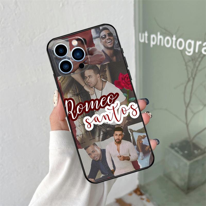 Singer Romeo Santos For iPhone 16 15 14 13 12 11 Pro Max X XS Max XR Plus Phone Case Accessories