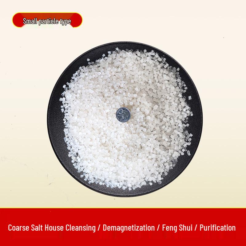 

Natural Coarse Sea Salt for Purification and Feng Shui Demagnetizing