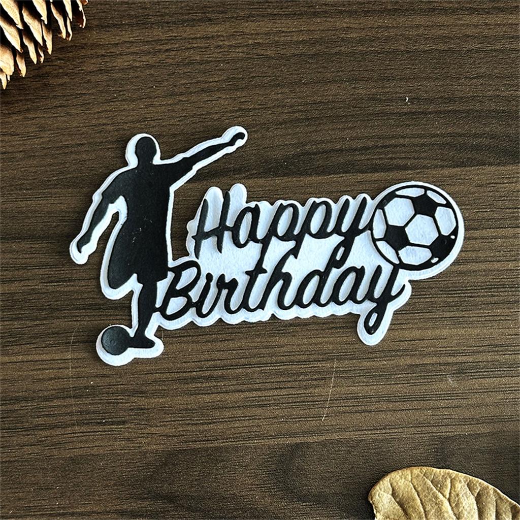 Happy Birthday Cutting Dies Metal Die Cuts Embossing Templates Molds Cuts Stencils for Scrapbook Card Photo Decoration