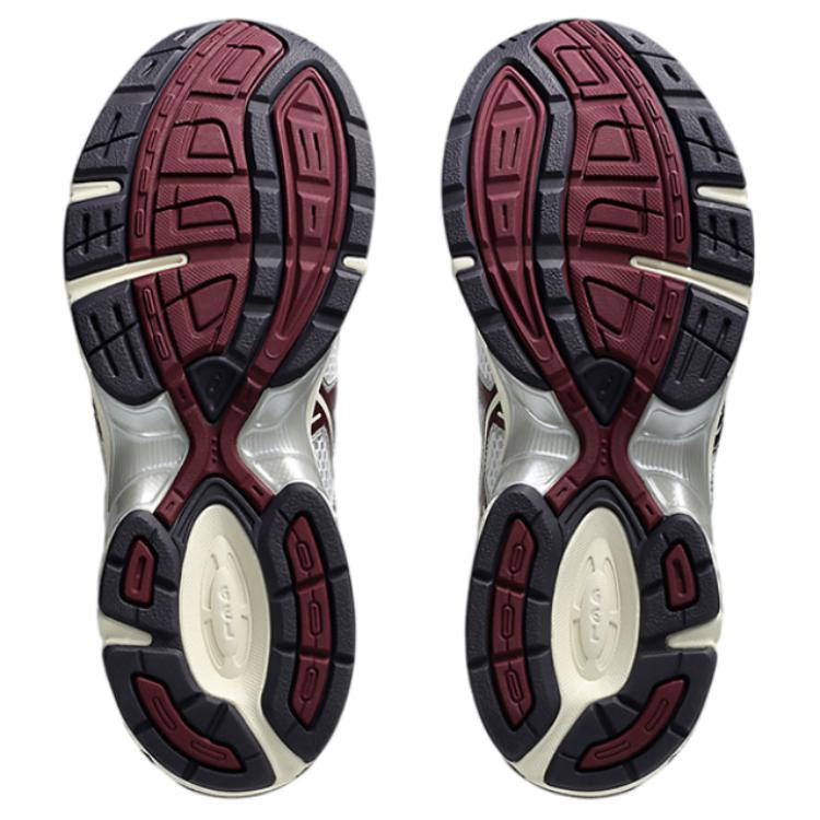 New Asics Gel 1130 White Maroon Banner 1203A685-100