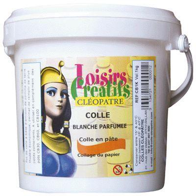 Colle en pâte - Non spécifié - 1kg - Légèrement parfumée - Pour collage papier - Blanc
