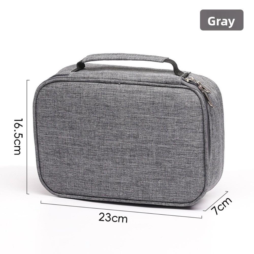 Colored Lead Case Box Holder Large Capacity Pen Bag High Quality Stationery Bag School Office