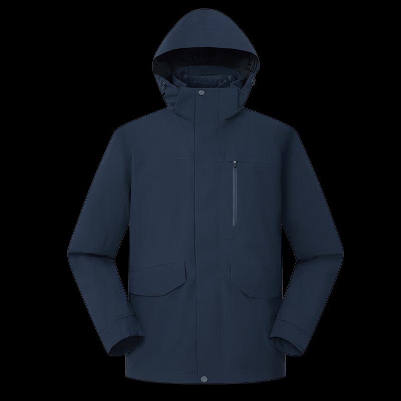 Men's Winter Goose Down 3-in-1 Jacket