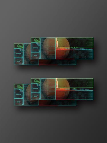 Terraforming Mars: Ares Expedition Playmat (2-Piece Set)