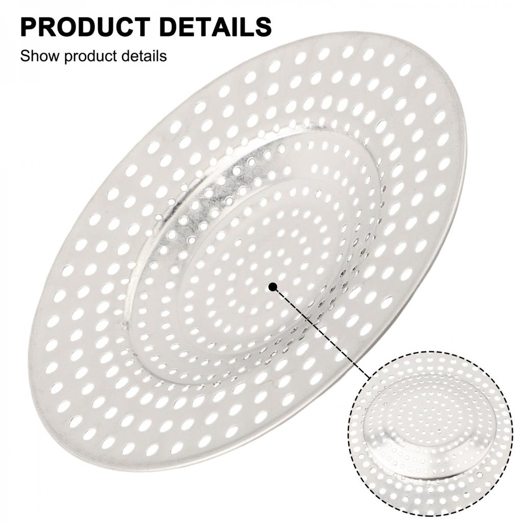Uninterrupted Water Flow Shower Floor Drain Stopper Use Bathroom
