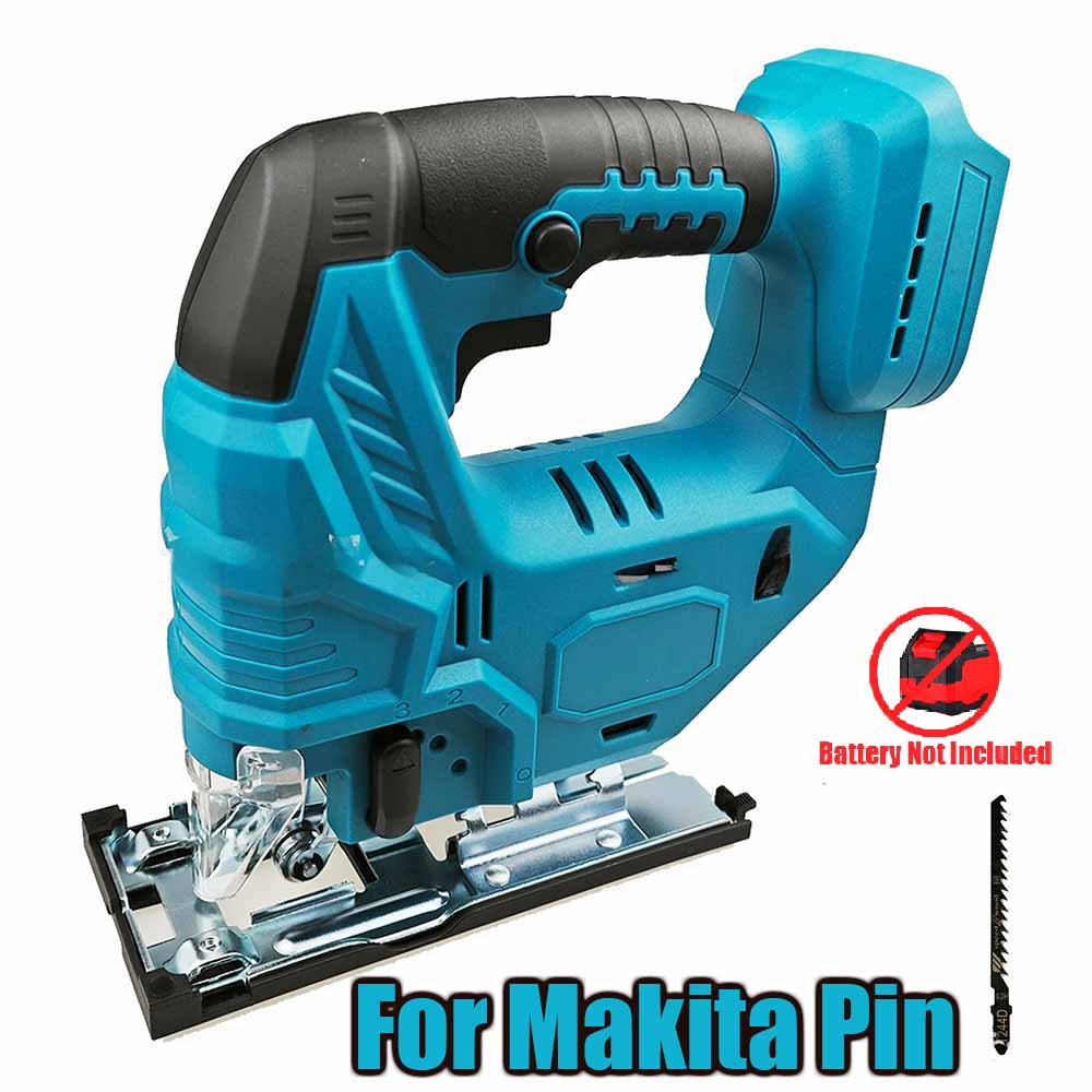 

Бесщеточный лобзик Dewalt 20V с пильным полотном, 4-позиционная регулировка скорости, резка под углом 45°, аккумуляторный лобзик для Makita