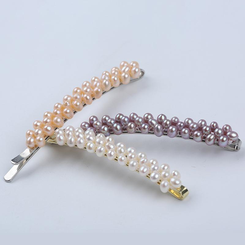 Girl  Freshwater Pearl Hair Pins  for Women Hair Clips Manufacturer
