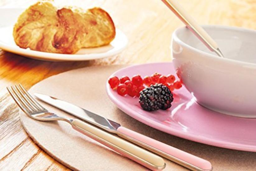 MEPRA Fantasia Dessert Set of 2 Made In Italy / (Black)