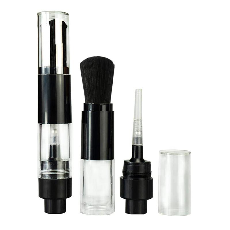 Refillable Powder Brush Cosmetic Powder Brushes Multi-Functional Push-On Spray Powder Brush Foundation Blush Brush Makeup Tools