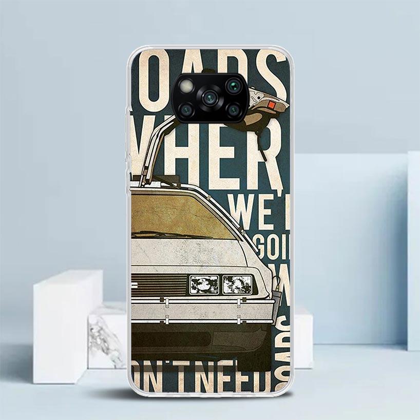 Back To The Future TV Phone Case For Xiaomi Poco F7 Ultra X5 X6 X7 Pro M7 Redmi 15C 15 13C 13 12C 12 10C 10 10A 9 9C 9A 9T Cover