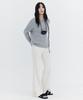 WNDERKAMMER Corduroy Semi-Bootcut Pants_Ivory