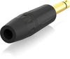Behringer 4mg-bk - wtyk jack mono 6,3 mm czarny/złoty