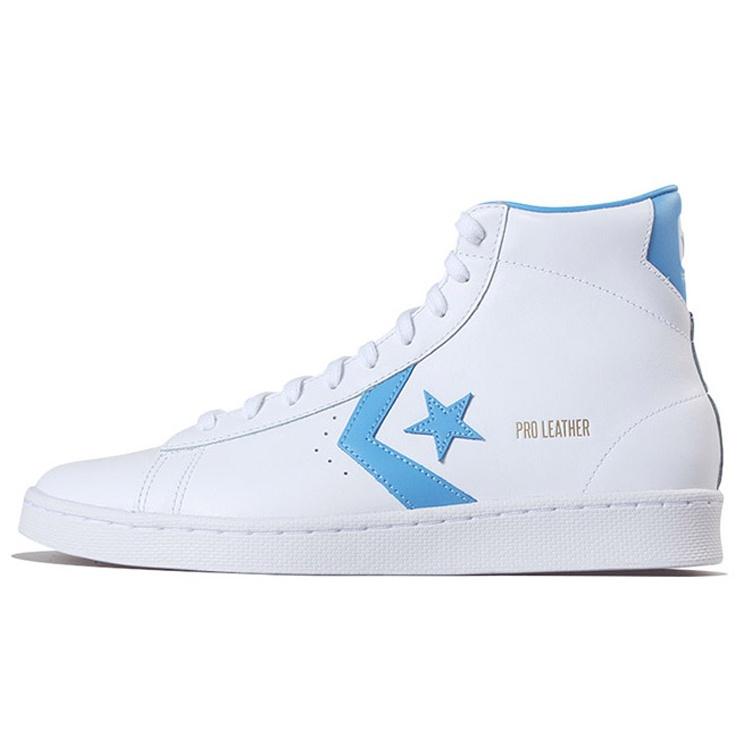 Converse Pro Leather Hi 'White Blue' da Uomo 166813C