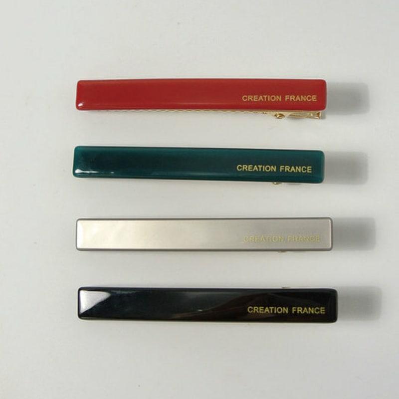 

objet213 Spring Straight Clip 4. Black