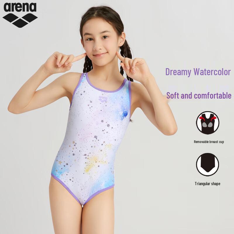 Arena Girls  Printed One-Piece Swimsuit 140