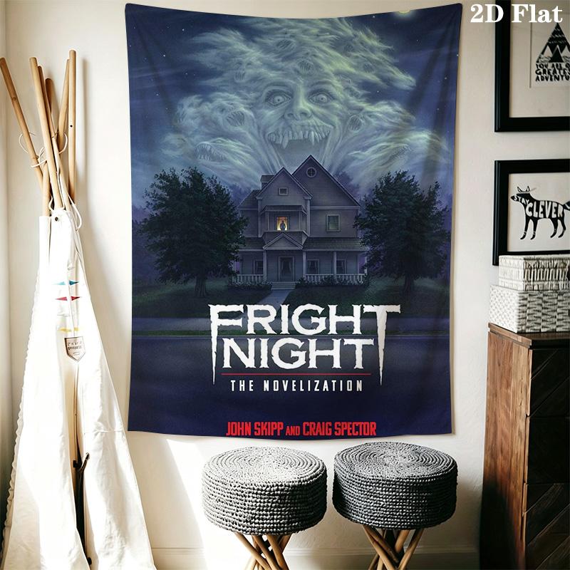 Fright Night Pattern Home Decor Tapestry, Wall Hanging, Decorative RV Wall Cloth.MGT0918326
