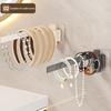 1/2Pcs Kitchen Hanging Rack 360-Degree Rotation Wall-Mounted Rotating Organizer Vertical Wall Storage Stand Rag Holder