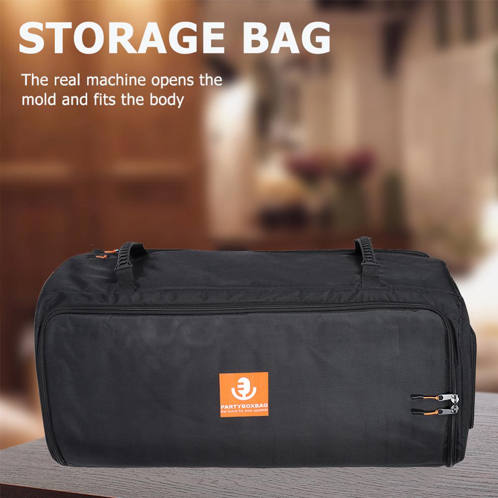 Waterproof Speaker Case Bags with Handle Foldable Storage Bag Organizer Double Zipper Carrying Storage Bags for JBL PARTYBOX 710