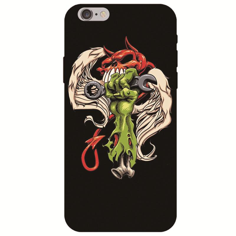 Horror Personality Creative Tpu Soft Silicone Mobile Cell Phone Case Iphone For