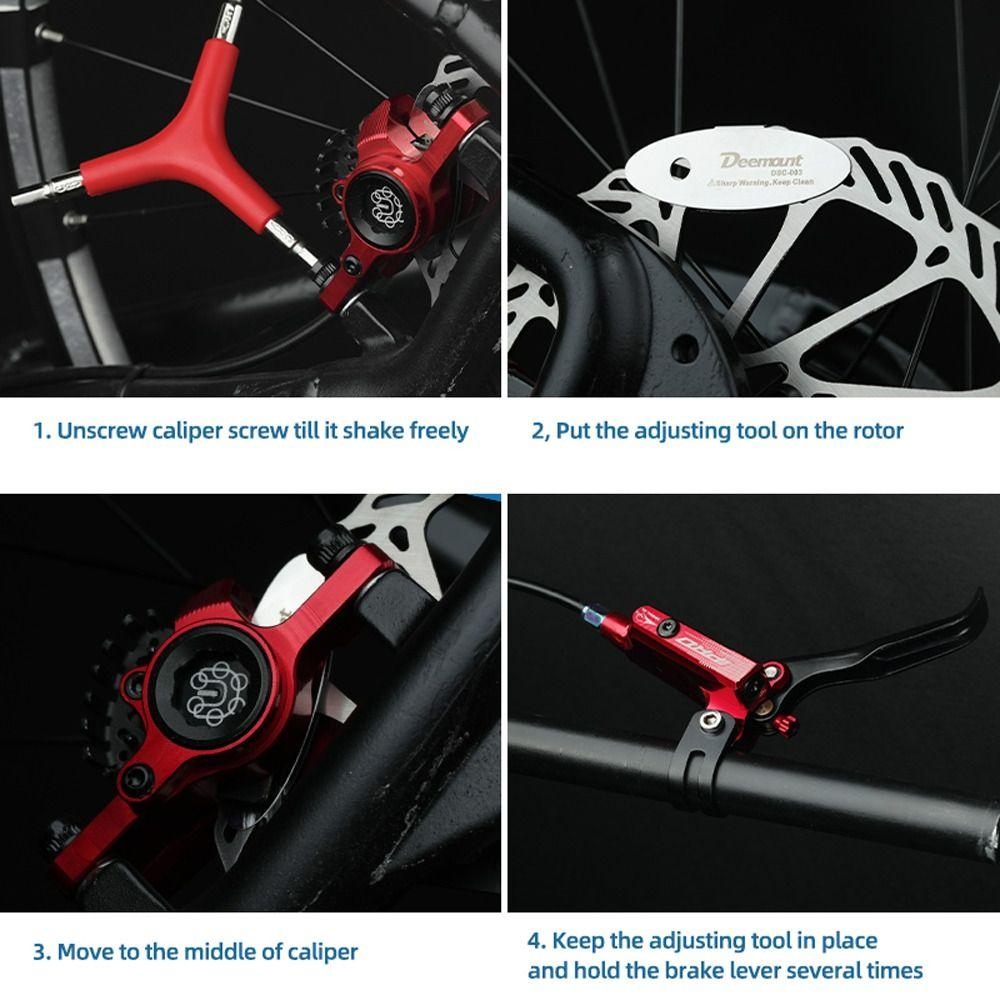 Disc Brake Pads Bike Brake Rotor Alignment Tool Disc Brake Gap Regulator Disc Brake Adjuster