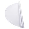 PVC Table Protector 48 Inch Round Clear Plastic Desk Protector 2.0mm Thick