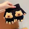 Keep Warm Cartoon Capybara Gloves Cute Winter Children Gloves Kawaii Kids Warm Mittens  Outdoor