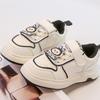 Girls' All-match White Shoes Children's Lightweight Running Shoes Casual Sneakers