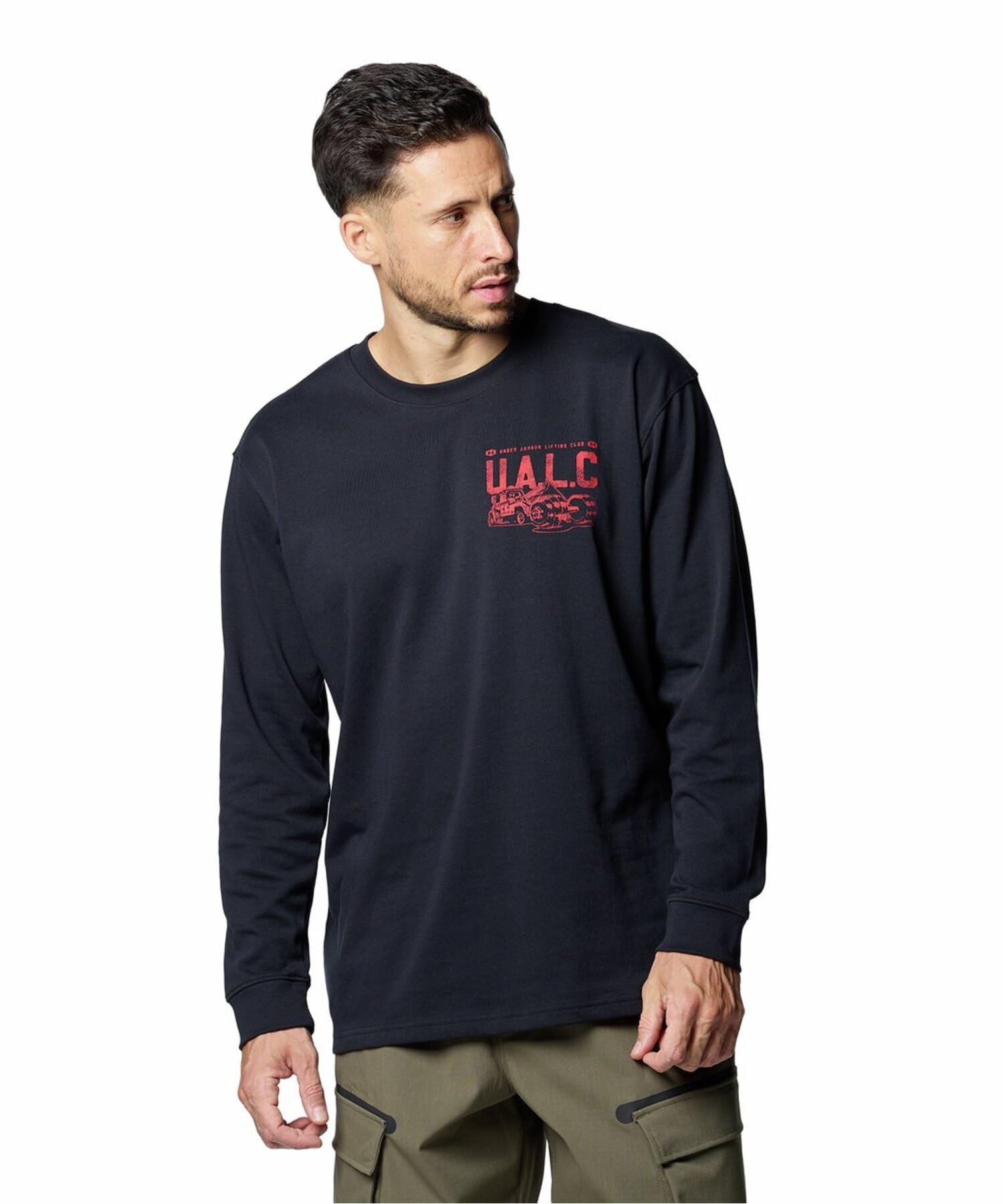 

Under Armour UA HW Lifting Club LS Black LG / чёрный