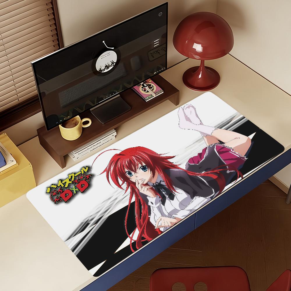 High School DxD Rias Gremory Mouse Pad Computer Laptop Rubber Non-slip Mouse Mat Mousepad Gamers Decoracion Desk Mat