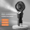Mini ventilator de pulverizare portabil USB reîncărcabil umidificator portabil Răcitor de ceață Ventilator umidificator cu pulverizare de răcire pentru casă/birou/camin