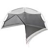 Mosquito Net Tent with Roof Gray 380 x 380 x 225 cm