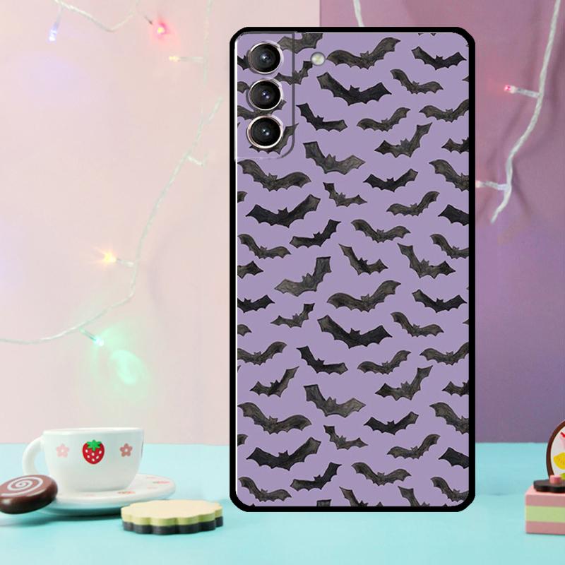 Vampire Bats Phone Case For Samsung Galaxy S24 Ultra S20 S21 S22 S23 S25 Ultra S9 S10 Plus S24 FE Cover