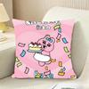 Opanchu Usagi Cushion Cover Reversible Plush Pillow Cover For Car Sofa Bedroom Decorative Gift Pillowcase