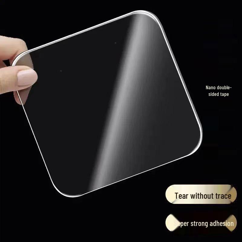 

Высоковязкая двусторонняя нано-адгезивная лента - Без следов, супермощный инструмент для крепления на стену 0.6mm 6*6cm Square