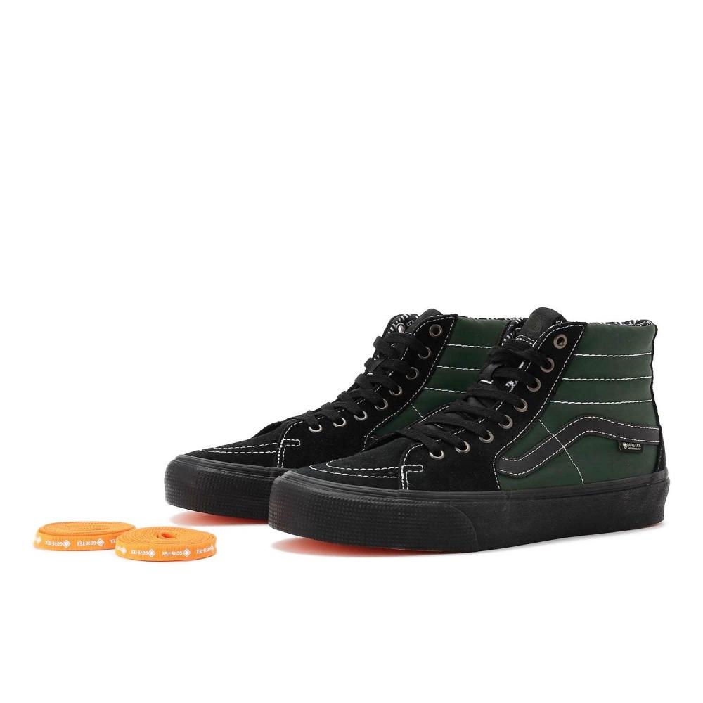 Vans Skate High Gore Tex Outdoor Bk Gre Vn000dcbyj7 Outdoor Bk Gre