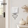 Talos Halloween Spider Web Light Switch Sticker, Upside Down Decal, Removable Decals, PVC Waterproof Wall Art for Home Bedroom Living Room Entrance