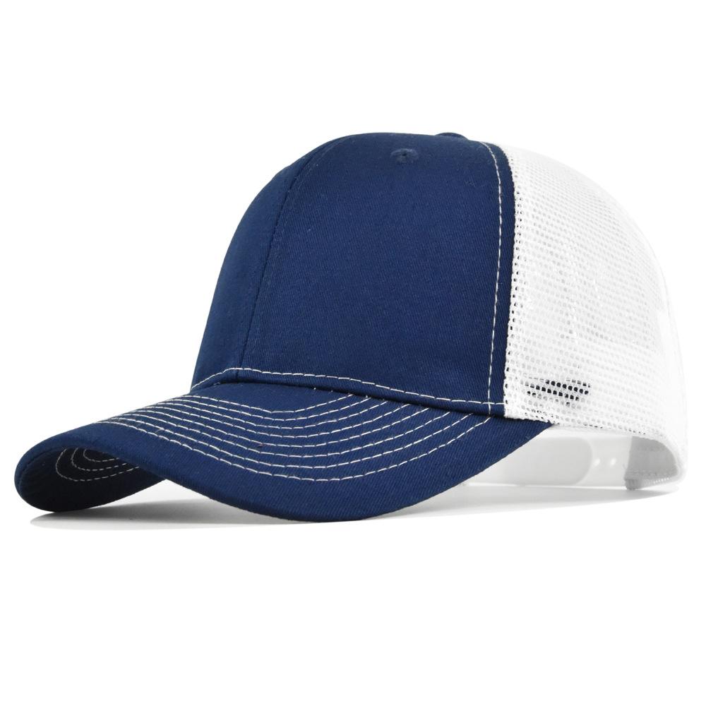 High Quality Mesh Breathable Baseball Cap For Men Women Adjustable Running Outdoor Sport Sun Protection Hat Snapback Trucker Hat