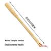 Ergonomic Long Wooden Shoehorn & Bamboo Back Scratcher Set