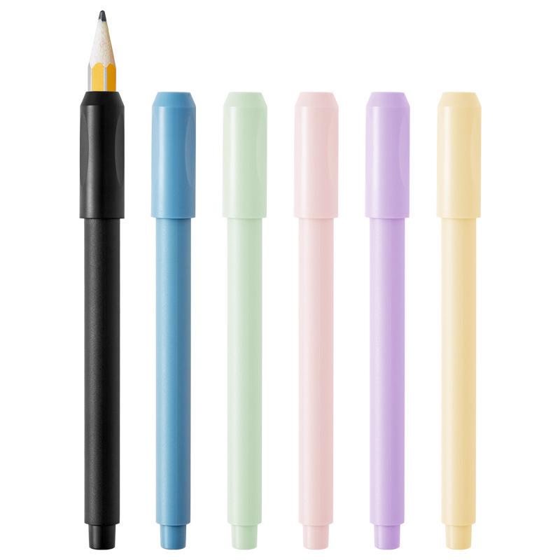 Dual-Head Metal and Wooden Pencil Extender