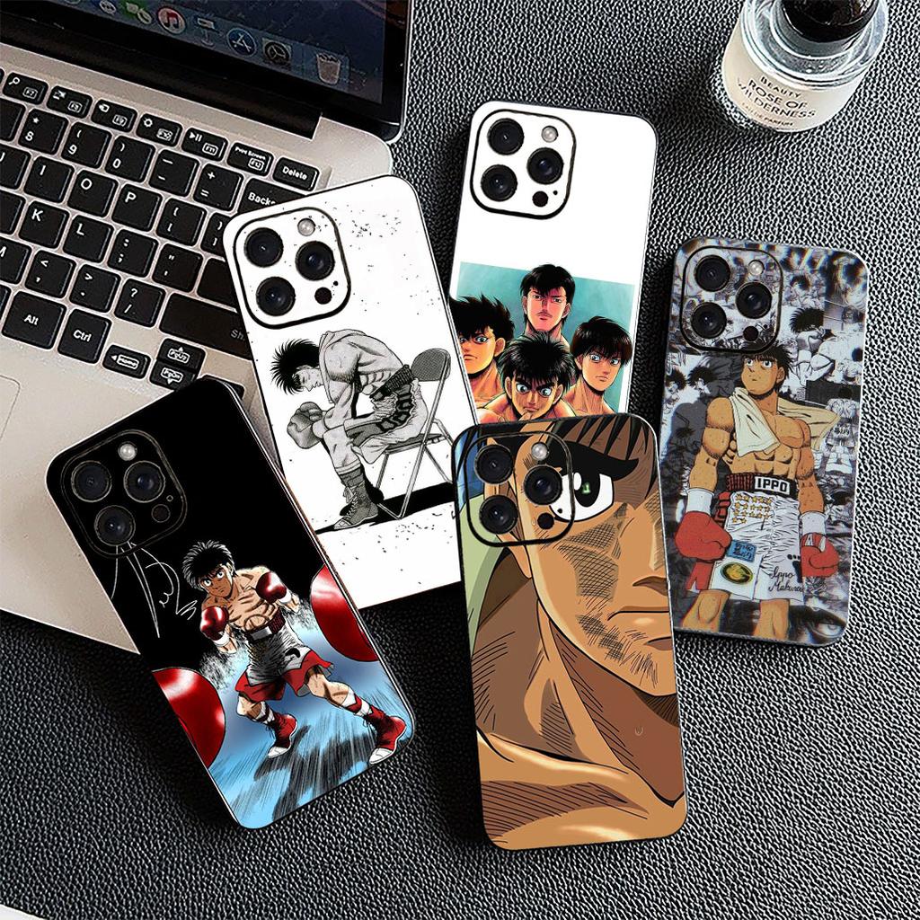 Soft Cover for Apple iPhone 17 Pro XS Max Air 6 7 8 Plus 5 + SE 2022 SE2 16E Casing Phone Case Cartoon Hajime No Ippo Anime